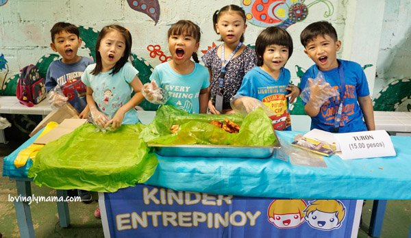 Entrepinoy - entrepreneurship for kids - money for kids - bright kids preschool - native delicacies - araw ng lahi
