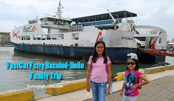 FastCat Ferry Bacolod-Iloilo trip - family travel - Bacolod mommy blogger - business class -daughters