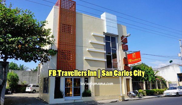 FB Travellers Inn - San Carlos City hotel - Bacolod mommy blogger - family travel - Ford Ranger Wildtrak road trip - facade