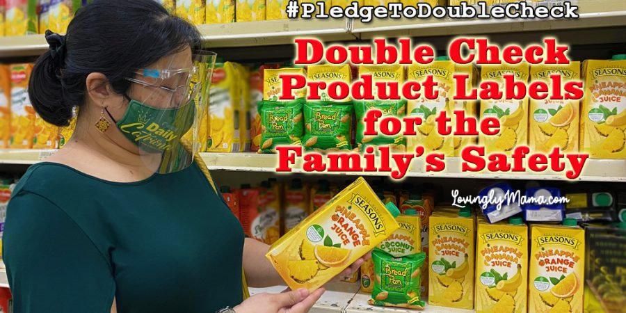 PledgetoDoubleCheck - double check product labels - familys safety - All-Natrural Seasons Juice at Robinsons Supermarket