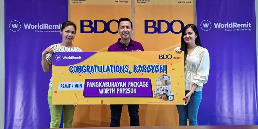 BDO Remit and WorldRemit support OFW beneficiaries by giving away dream businesses - OFW family - BDO - dream business giveaway - pangkabuhayan showcase