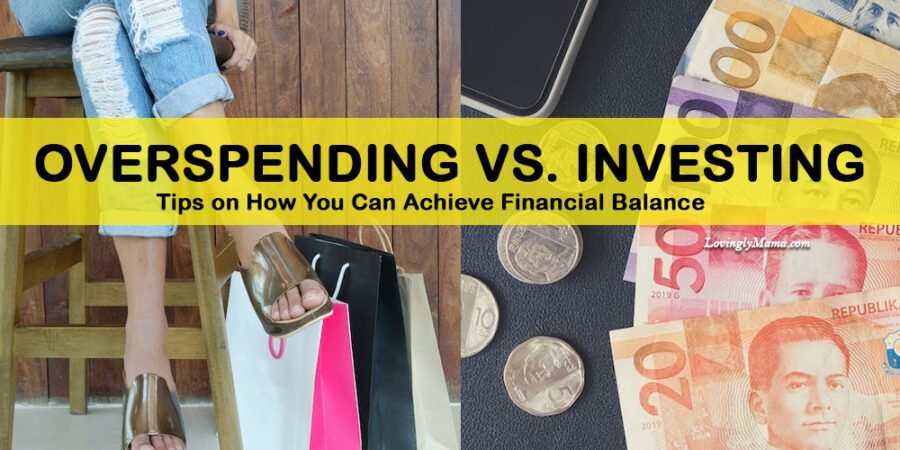 how to achieve financial balance - money management - financial management - Sun Life - income pesos - working woman - shopping bags
