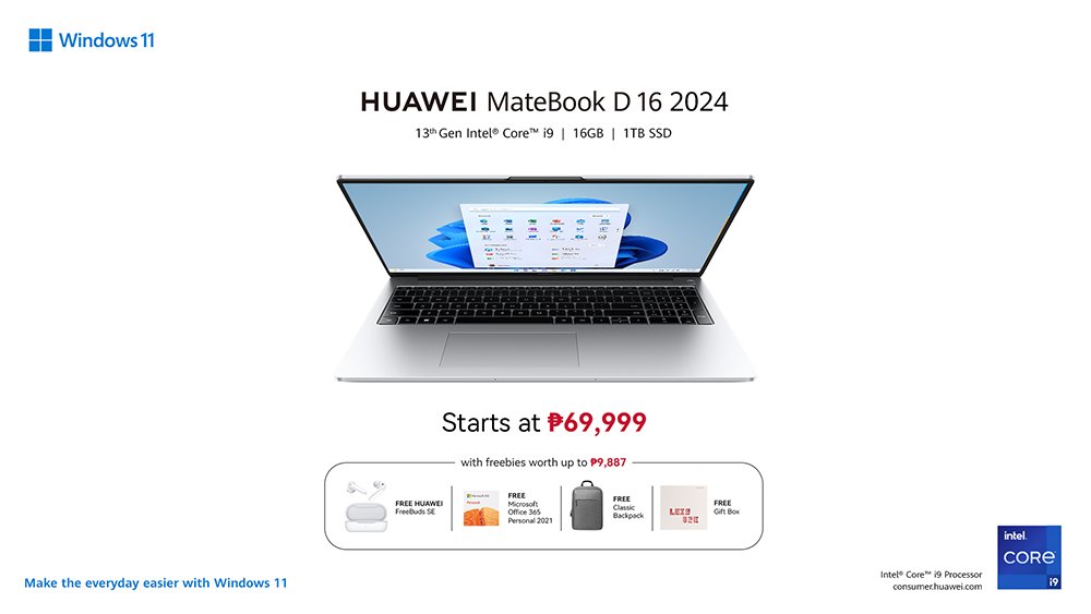 HUAWEI MateBook D 16 2024, student life, Home Credit, best laptop for students 2024, online learning, gadgets, laptop for students, Home Credit Philippines, financing, installment plans