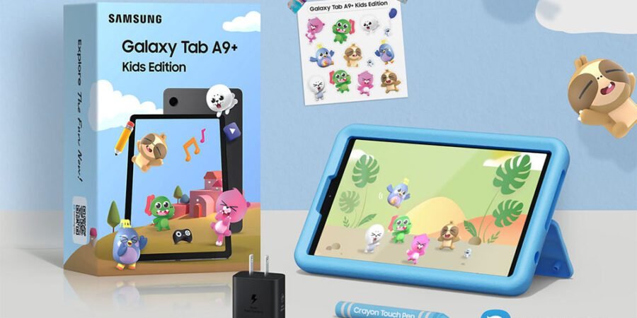 Samsung tablet for kids - Galaxy Tab A9+ Wifi Kids Edition - learning - education - games