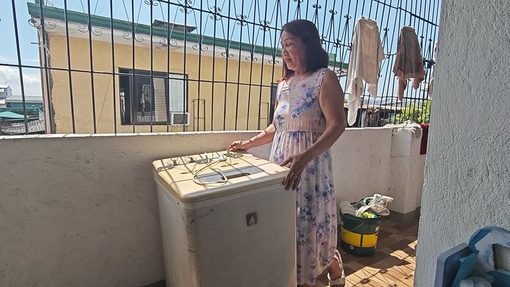 Sharp Milestone, 11 Millionth Washing Machine, Sharp, Sharp appliances, Sharp Philippines, washing machine, home, Filipino family, Philippines, oldest washing machine