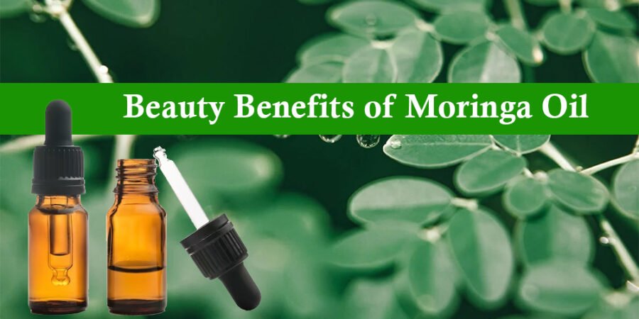 beauty benefits of moringa oil - essential oil - skin care - hair care - cover